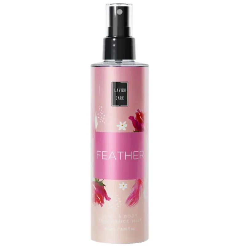 Lavish Care Feather Fragrance Hair & Body Mist Σπρέι Σώματος & Μαλλιών με Μοναδικό & Παιχνιδιάρικο Γλυκό Άρωμα με Νότες από Μαδαγασκάρη & Βανίλια 200ml