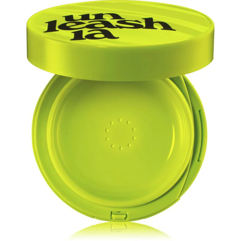 Unleashia Satin Wear Healthy Green Cushion μακράς διαρκείας μεικ απ σε σφουγγαράκι SPF 30 απόχρωση 18C Seashell 15 γρ