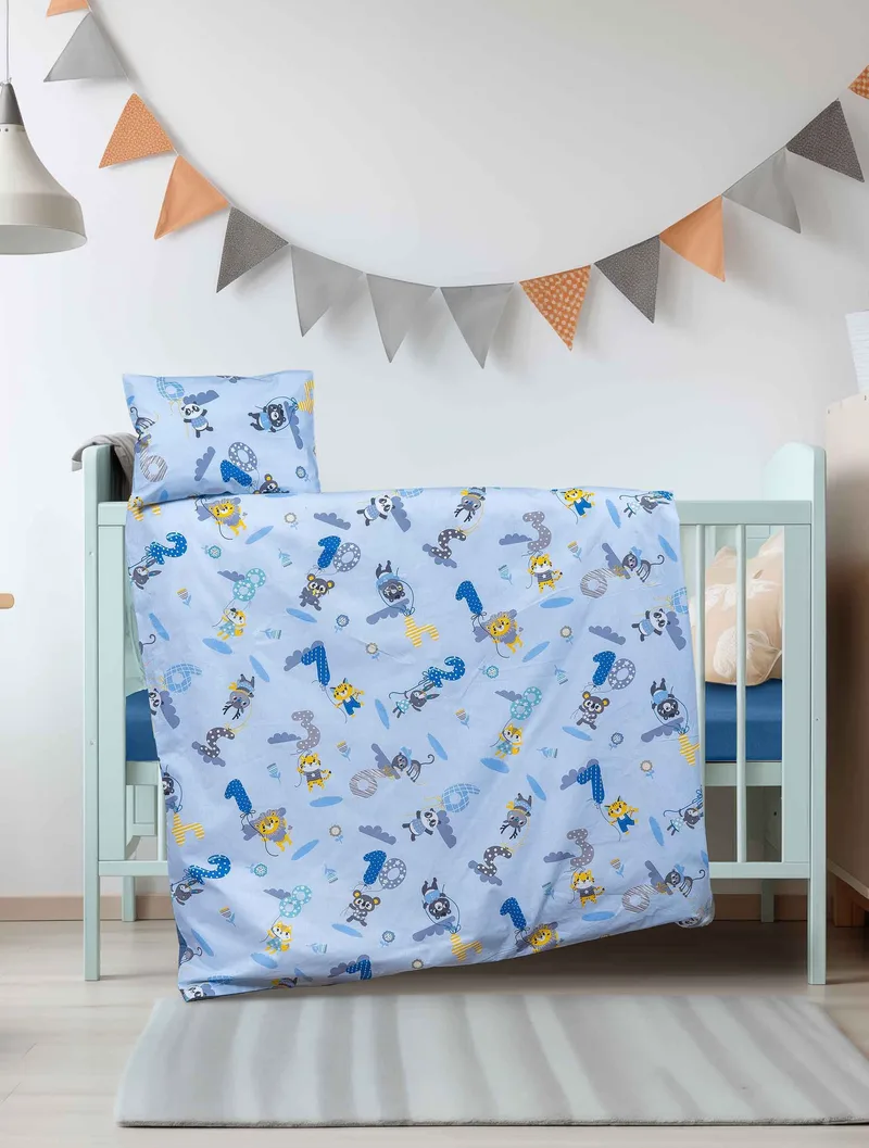 Σετ Σεντόνια Λίκνου 2 Τεμαχίων Madi Bunnynest 70x120