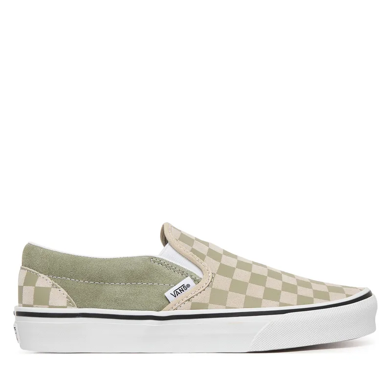 Πάνινα παπούτσια Vans Classic Slip-On VN000D6YFSG1 Πράσινο