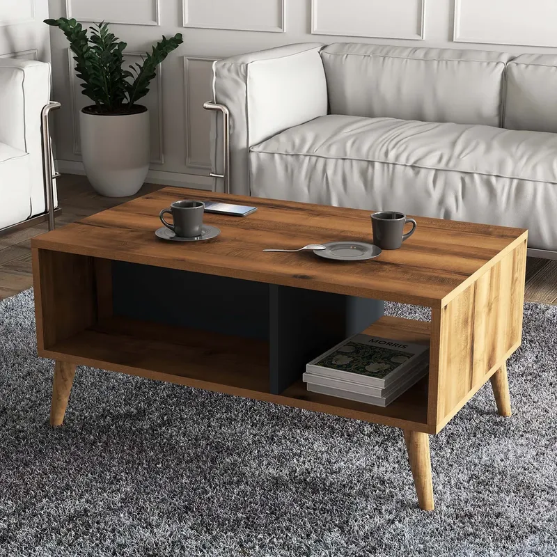 Τραπέζι σαλονιού Orta Sehra Exxen 2070 90x54x44,1 εκ., All4home