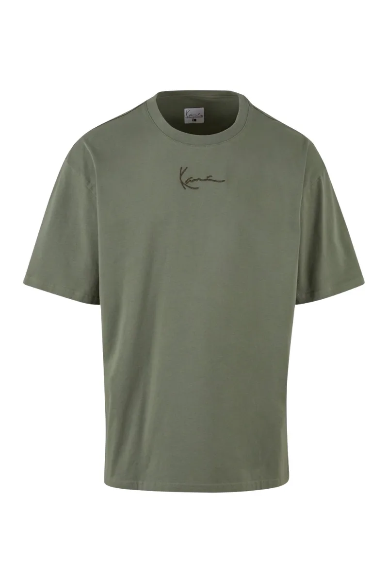 KARL KANI Small Signature Essential Ανδρικό T-Shirt - Πράσινο-KM-TE011-101-11-GREEN
