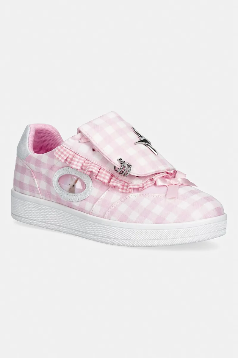 Koi Footwear Magic Rabbit Gingham Flat Shoes sneakers γυναικεία