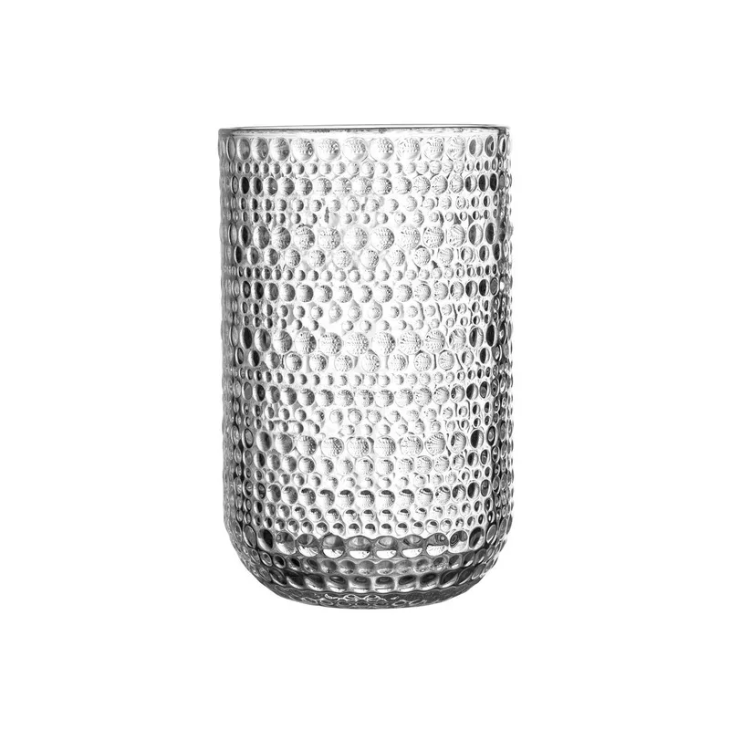Ποτήρι Γυάλινο Νερού 465ml Dots Estia 07-35778 (Σετ 6 Τεμάχια) (Υλικό: Γυαλί, Μέγεθος: Σωλήνας) - estia - 07-35778