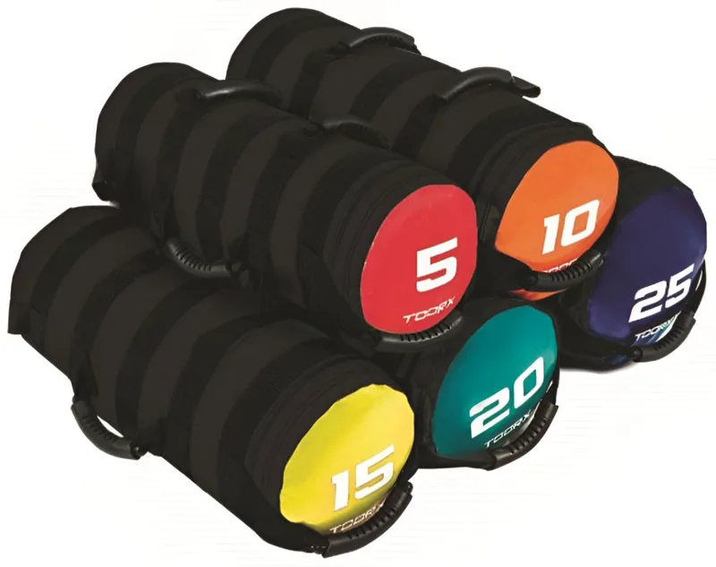 ΣΑΚΙΔΙΟ ΒΑΡΟΣ TOORX POWER BAGS PBG-20N ΜΑΥΡΟ (20 KG)