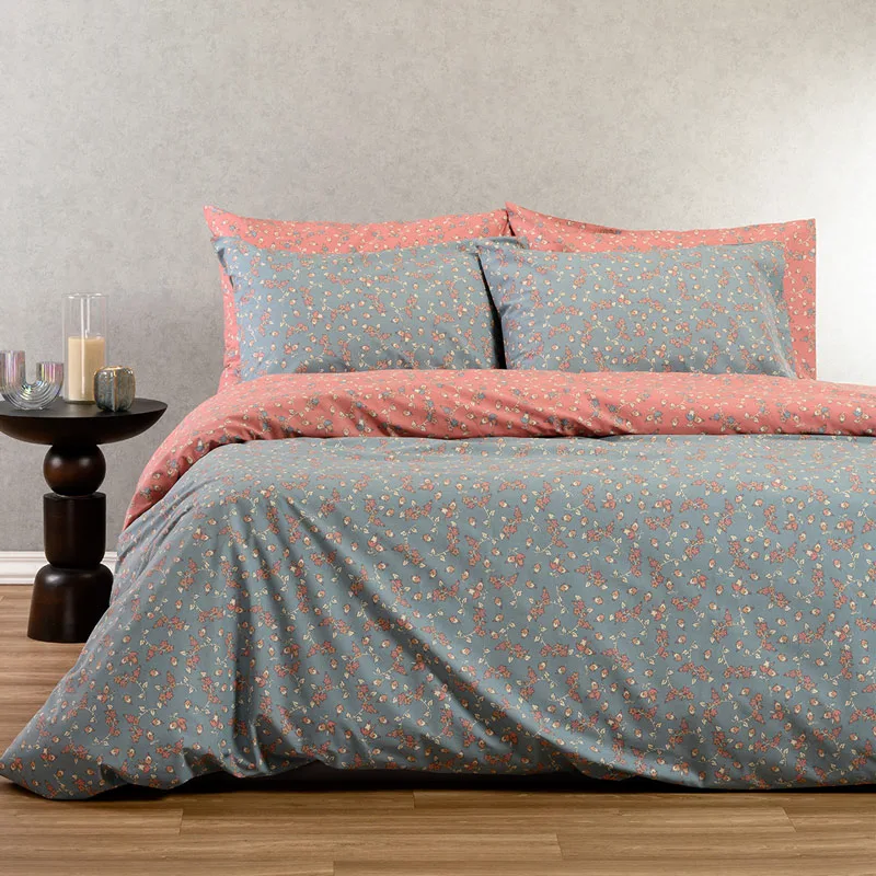 Σεντόνια Υπέρδιπλα Σετ Melinen Casual Cesare Jean - ΜΕ ΛΑΣΤΙΧΟ 160x200+32