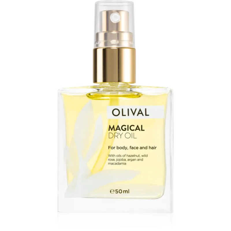 Olival Magical Dry Oil πολυλειτουργικό ξηρό λάδι Για πρόσωπο, σώμα και μαλλιά 50 ml