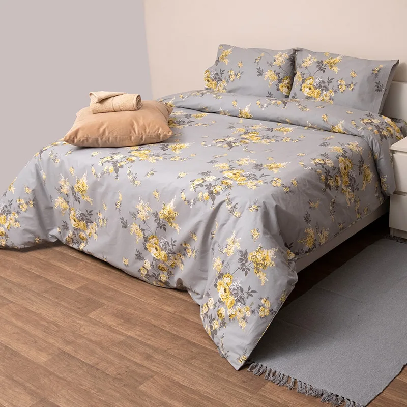 Παπλωματοθήκη Μεμονωμένη Υπέρδιπλο 220X240 Viopros 836 Γκρι (220x240)