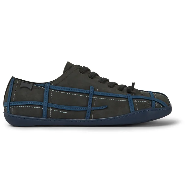 CAMPER Twins - Casual παπούτσια Για Ανδρικα - Γκρι,Μπλε, Μέγεθος 47, Suede