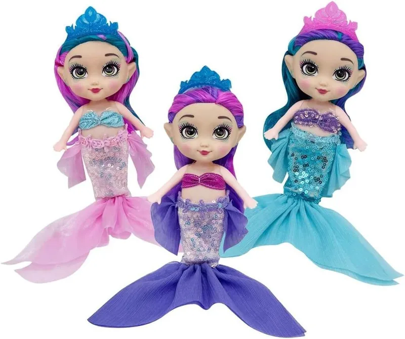 ΚΟΥΚΛΑ ΓΟΡΓΟΝΑ LUNA TOYS 20 CM ΣΕ 3 ΧΡΩΜΑΤΑ