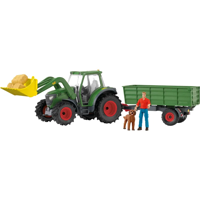 Schleich Farm World 42608 Tractor with Trailer