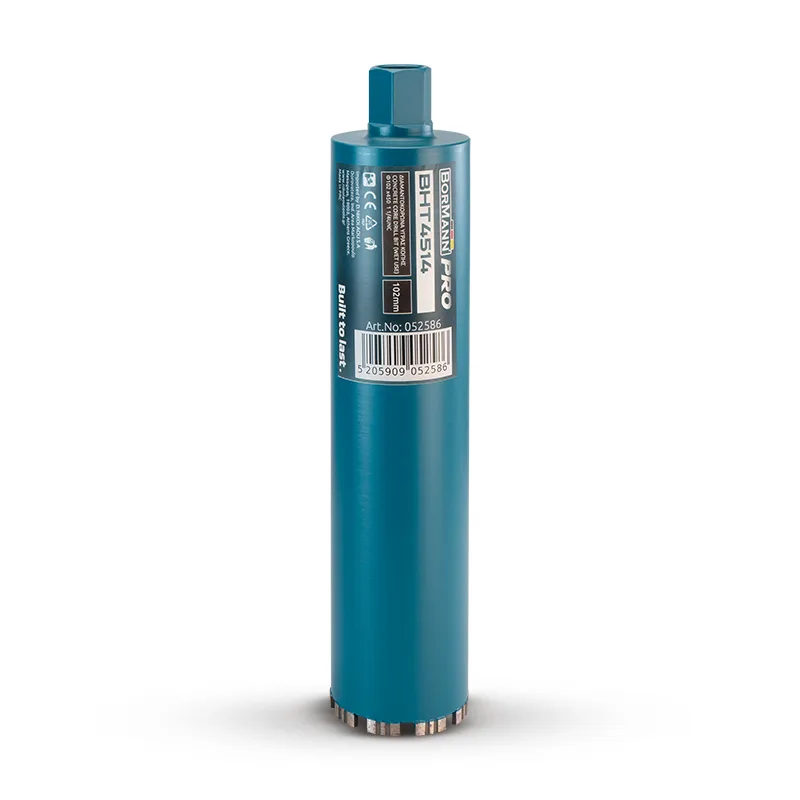 BORMANN Pro BHT4514 Διαμαντοκορώνα Υγρής Κοπής Φ102 X450 1 1/4UNC 052586