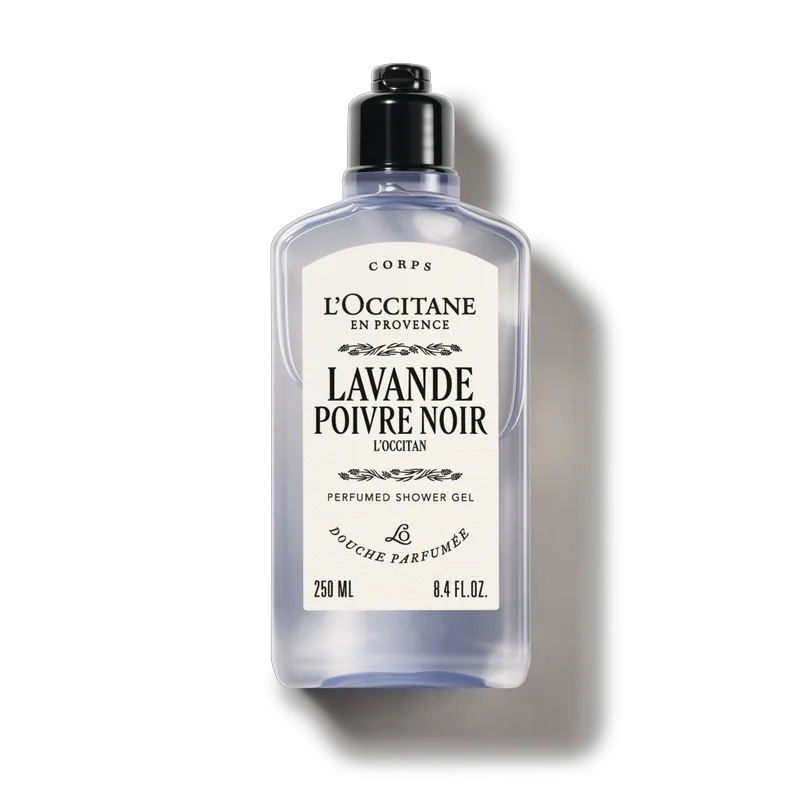 Lavande Poivre Noir Perfumed Shower Gel 250ml