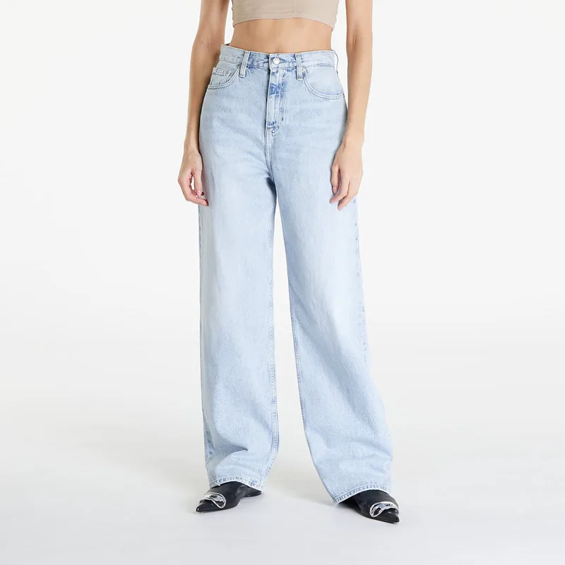 Τζιν Calvin Klein Jeans High Rise Relaxed Denim Light W28/L30