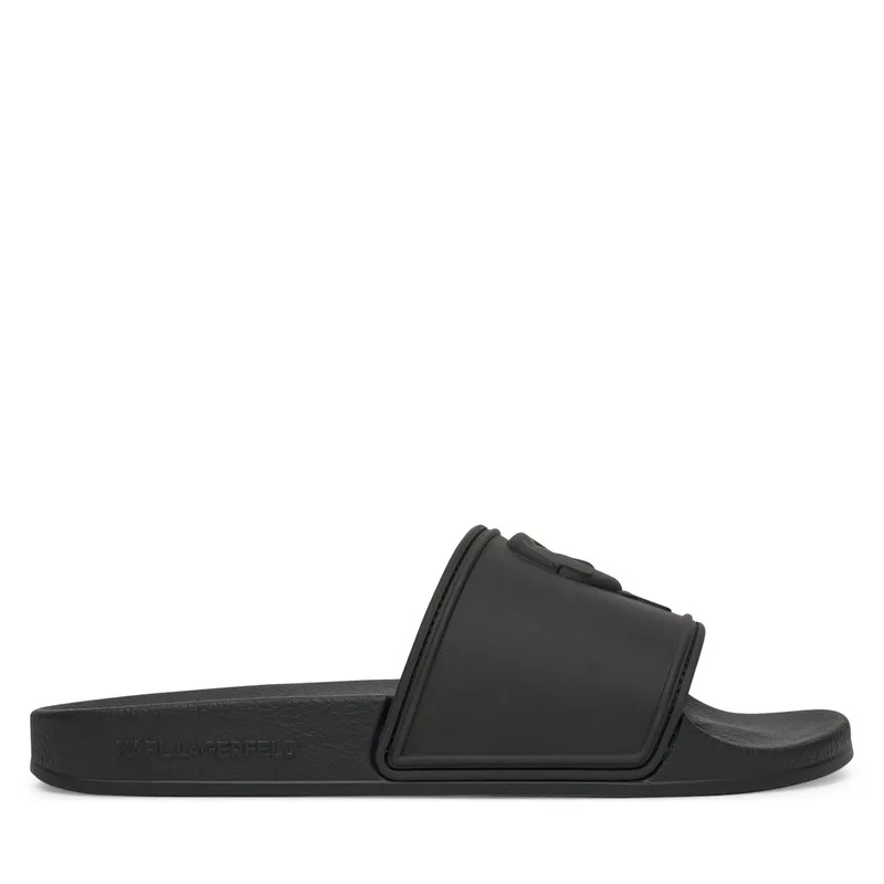 Παντόφλες KARL LAGERFELD Kondo 2.0 KL80919M Μαύρο