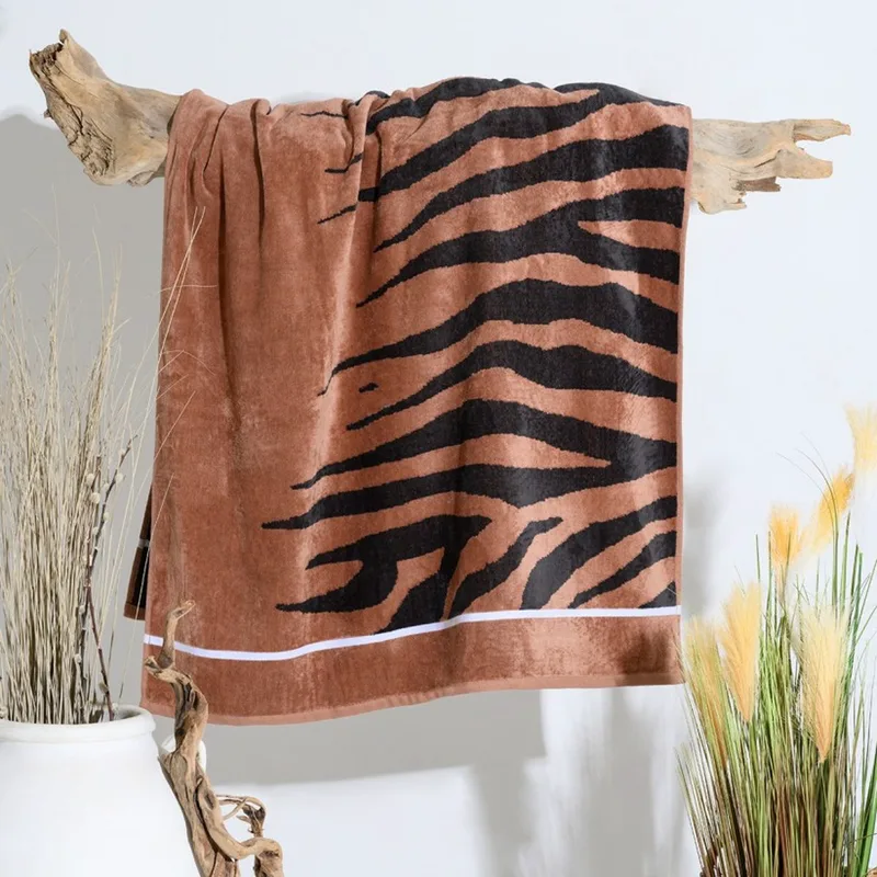 Πετσέτα Θαλάσσης Tiger - Καφέ
