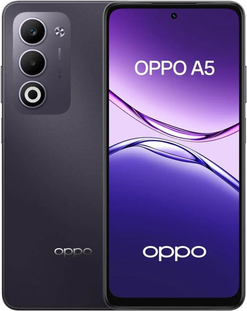 OPPO A5 6+128GB 6.67" 4G Dark Purple DS