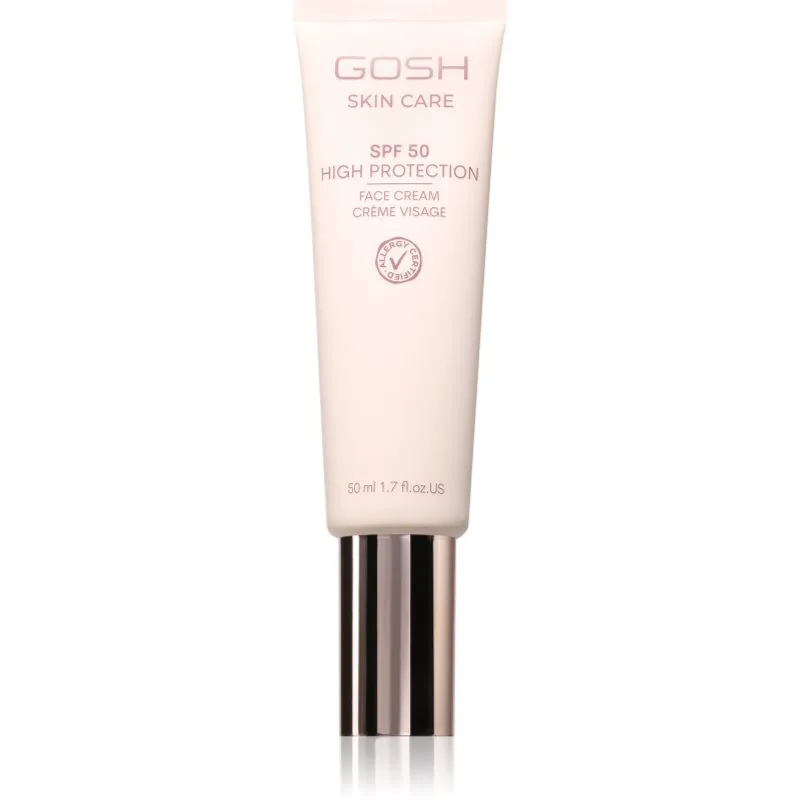 GOSH COPENHAGEN Skin Care SPF50 προστατευτική κρέμα για ξηρή και ευαίσθητη επιδερμίδα SPF 50 50 ml