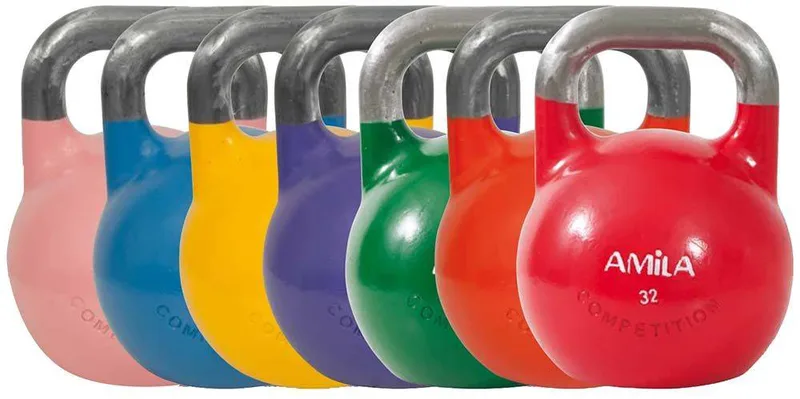 KETTLEBELL AMILA ΑΓΩΝΙΣΤΙΚΟ ΡΟΖ (8 KG)