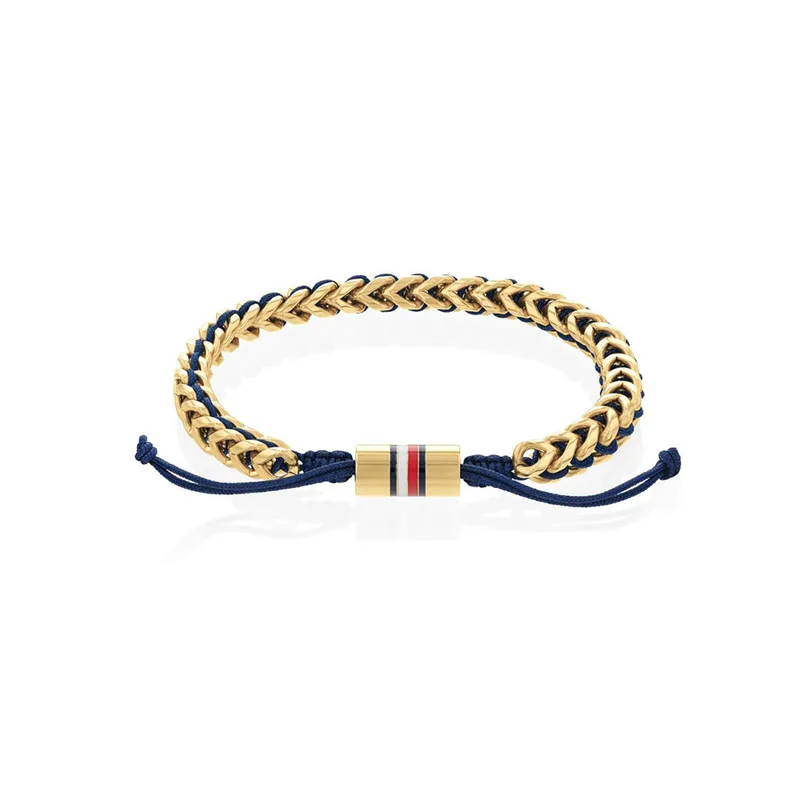 ΤOMMY HILFIGER Ανδρικό Βραχιόλι Αλυσίδα από Επιχρυσωμένο Ατσάλι 2790512