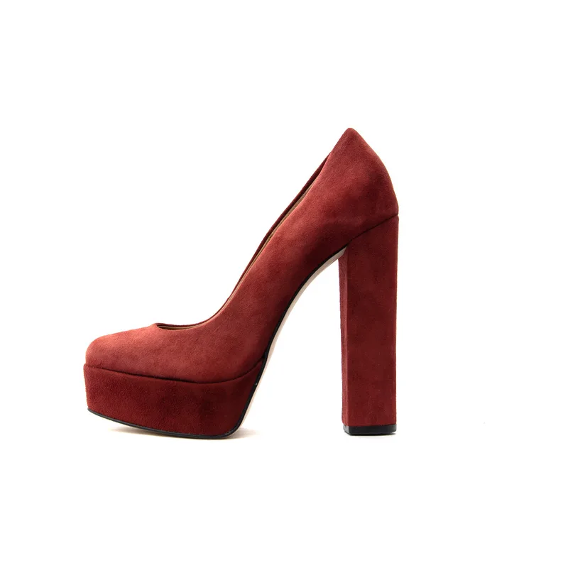 Γόβες Fardoulis SUEDE HIGH HEEL PUMPS WOMEN