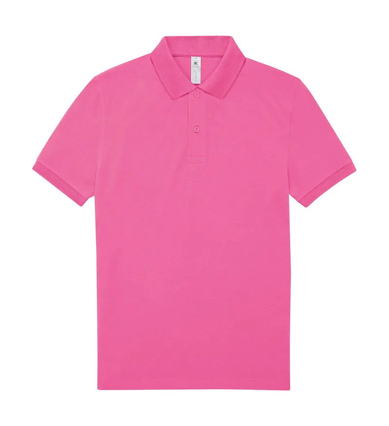 Ανδρική Μπλούζα Polo PU424 B & C Lotus Ροζ