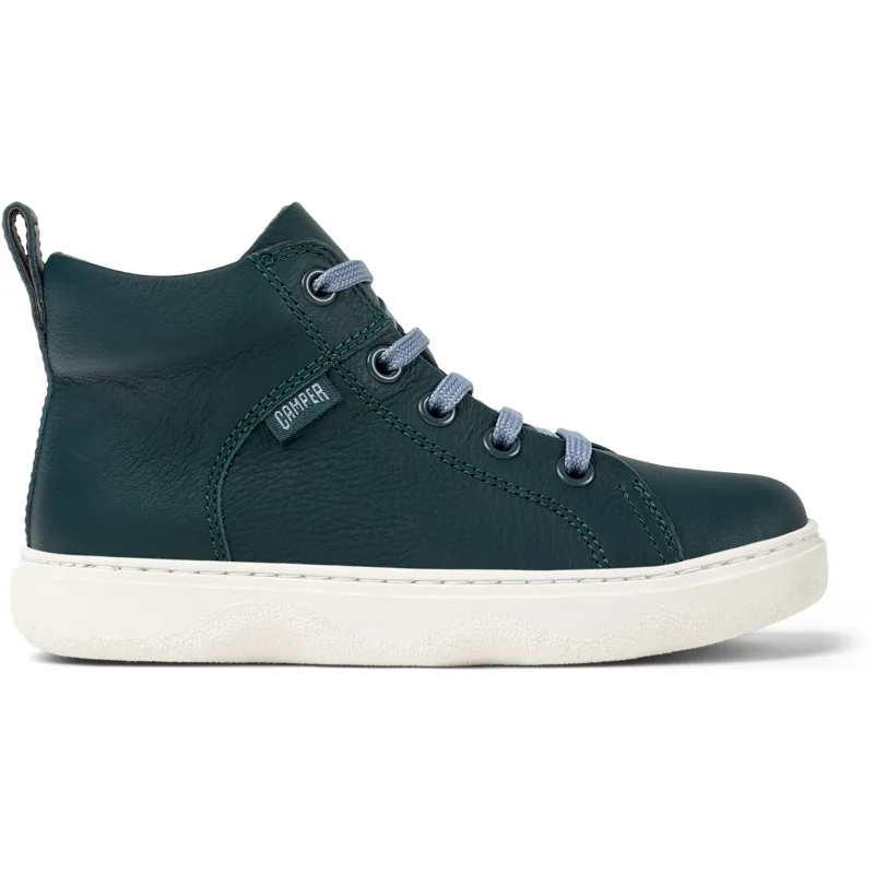 CAMPER Kiddo - Μπότες Για Παιδιά - Πράσινο, Μέγεθος 33, Smooth leather