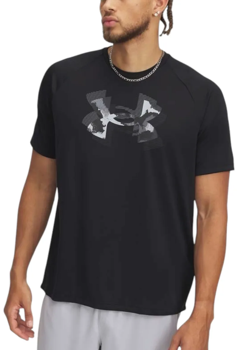 Μπλούζα Κοντομάνικη Under Armour Tech Print Fill 1390208-001 Ανδρικό