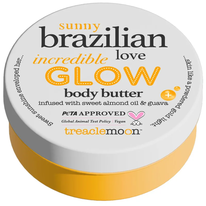 Treaclemoon Sunny Brazilian Love Incredible Body Butter Ενυδατική Κρέμα Σώματος με Λάδι Καρύδας 200ml