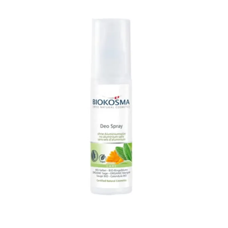 Biokosma Deo Spray Organic Sage and Organic Calendula, 75 ml