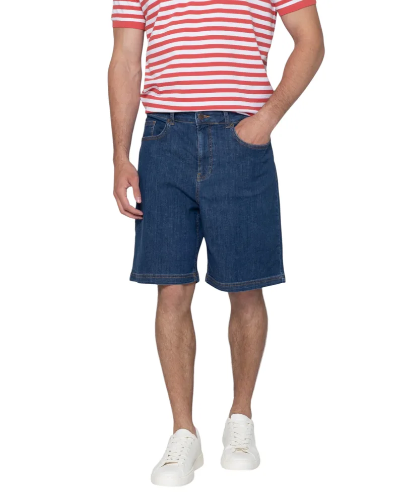 The Bostonians Ανδρική Βερμούδα Denim 3EJ202658|B595IN Μπλε