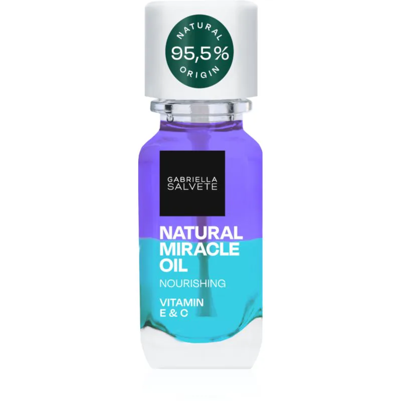 Gabriella Salvete Natural Miracle διφασική φροντίδα για ταλαιπωρημένα νύχια 11 ml
