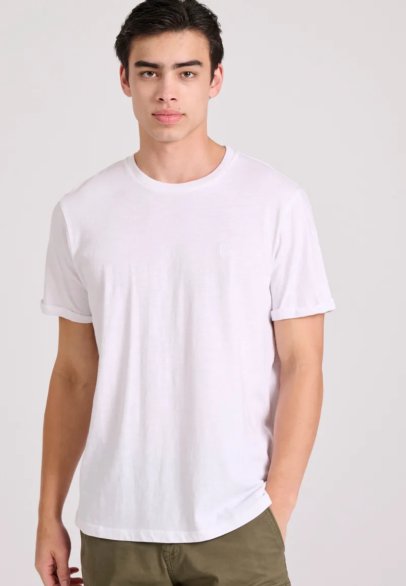 Βαμβακερό t-shirt με κεντημένο logo Garage 55