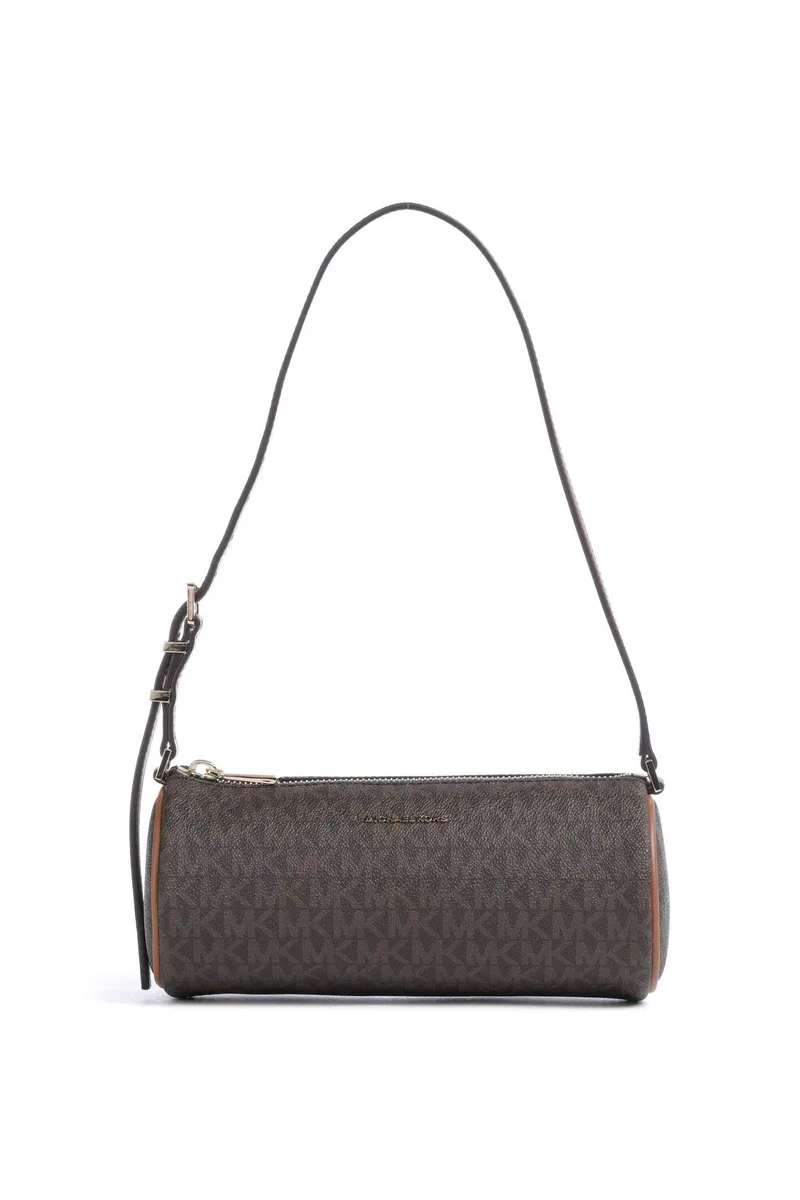 Michael Kors γυναικεία τσάντα ώμου "Izzy Small" - 32S6GZYC1B Καφέ Σκούρο