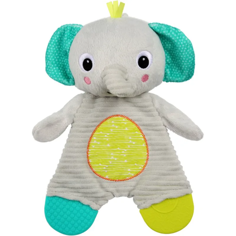 Bright Starts Snuggle&Teethe μασητικό 0 m+ Elephant 1 τμχ