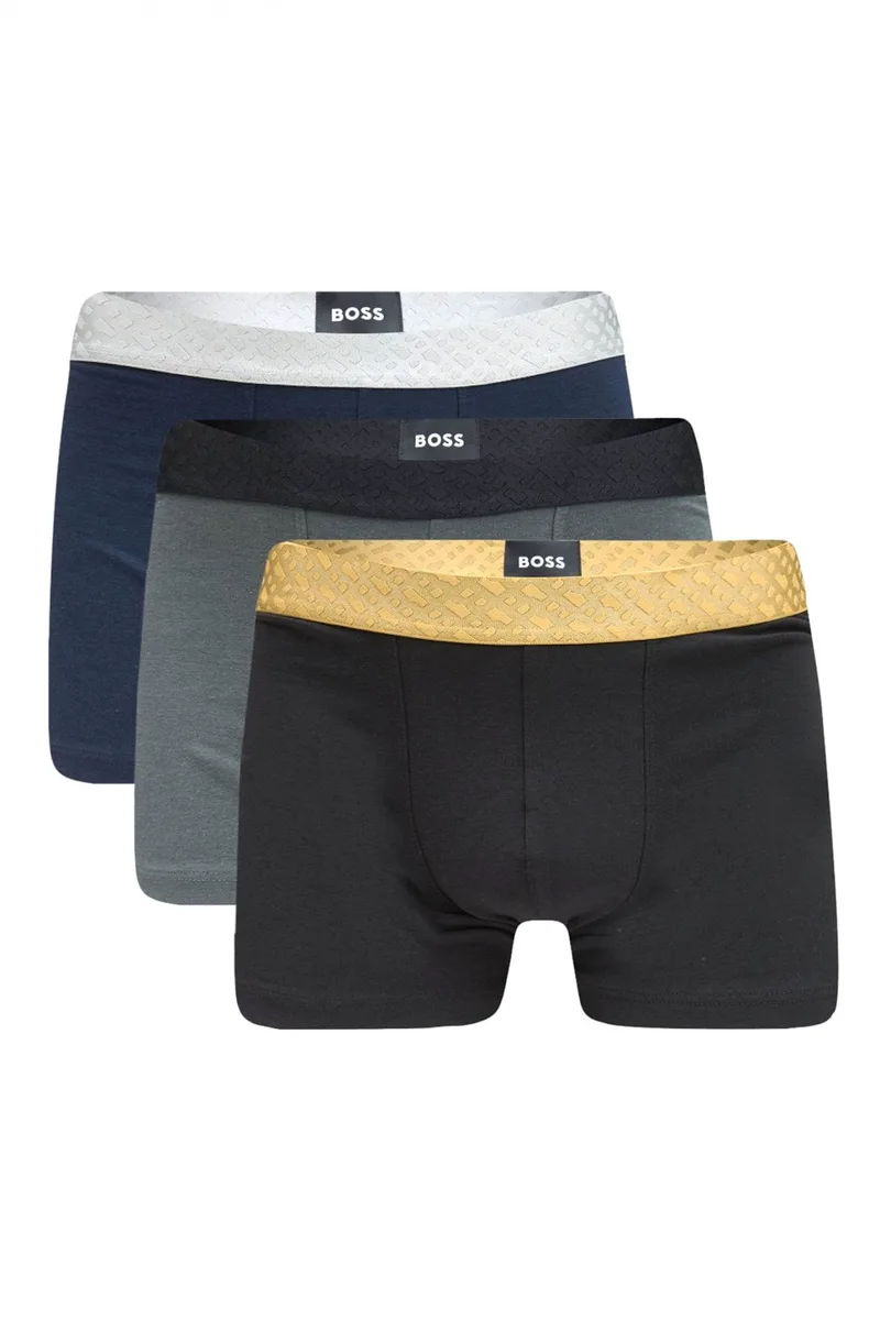 BOSS ΣΕΤ ΕΣΩΡΟΥΧΑ TRUNK 3P METALLICM G ΜΑΥΡΟ