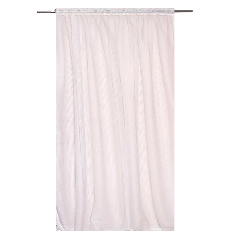 Κουρτίνα Με Τρέσα 140X270 Viopros 1630 Εκρού (140x270)