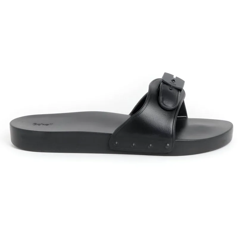 SCHOLL μαύρη σαγιονάρα Pescura Aqua Flat