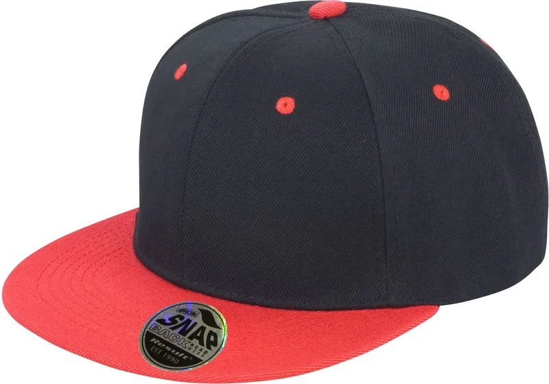 Καπέλο Bronx RC082X Result Caps Δίχρωμο Black/Red