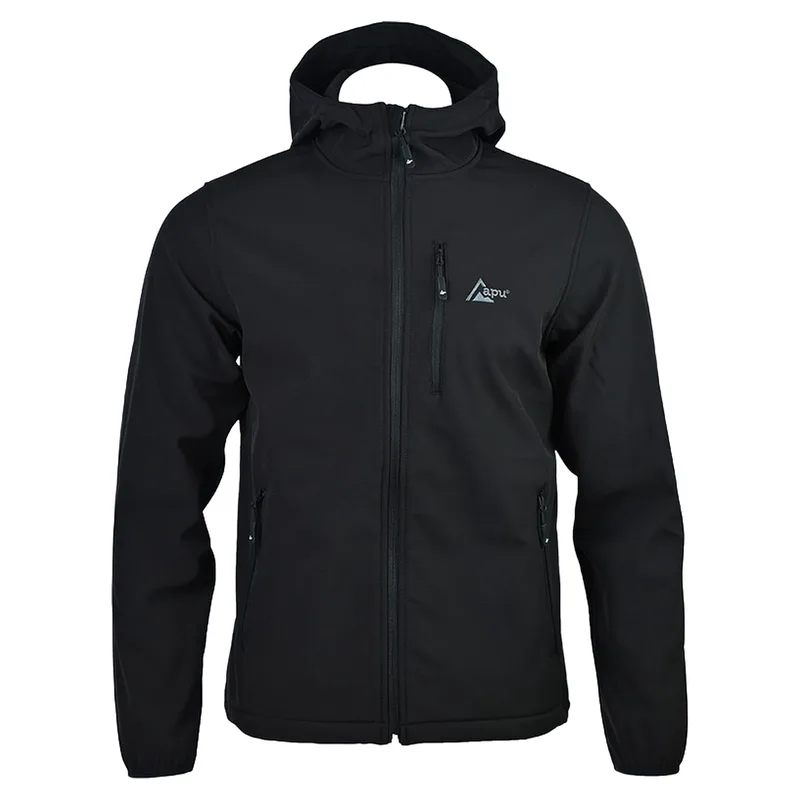 Μπουφάν Softshell Apu Outdoor Parnes Μαύρο Xxxxl 80558