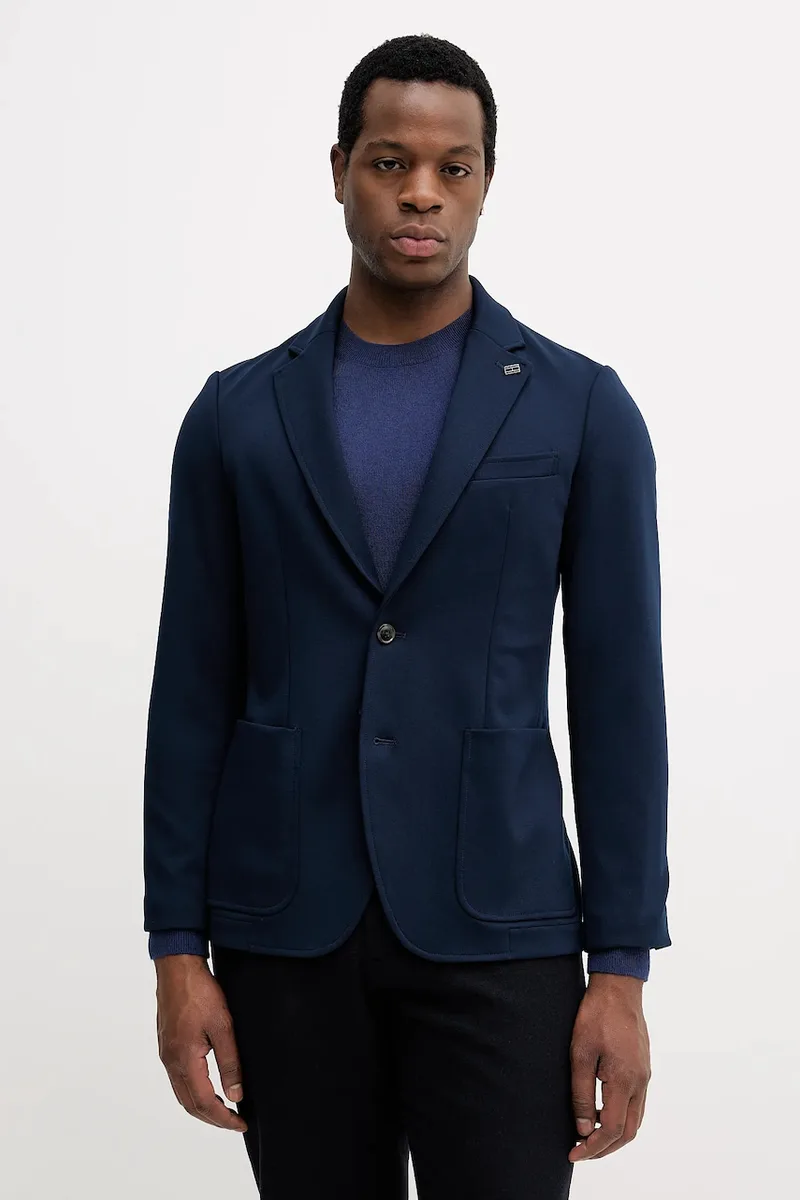 Tommy Hilfiger μονόπετο σακάκι ανδρικό με βισκόζη