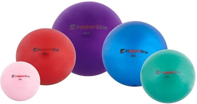 ΜΠΑΛΑ INSPORTLINE YOGA BALL ΡΟΖ (1 KG)