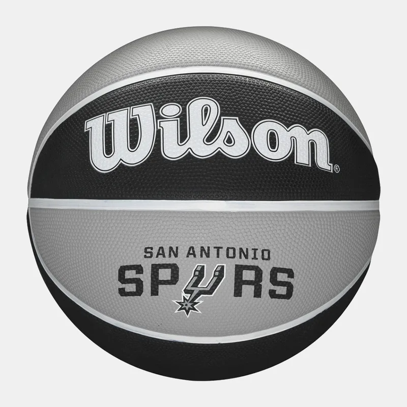 Wilson ΝΒΑ Team Tribute San Antonio Spurs Outdoor Μπάλα Μπάσκετ (9000134278_8968)