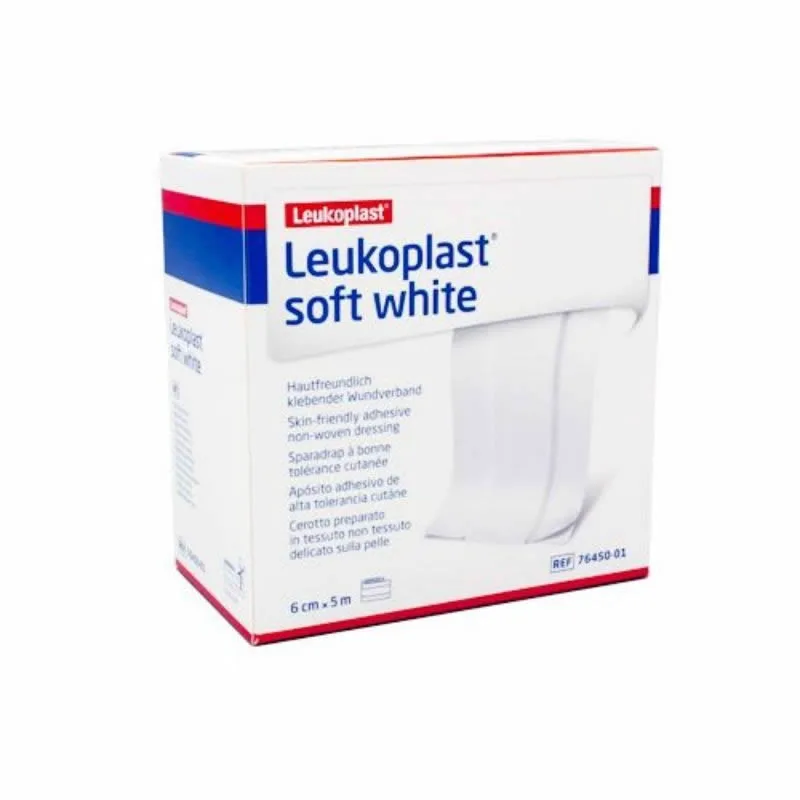 Hypoallergenic adhesive strip Leukoplast 6 cm x 5 m