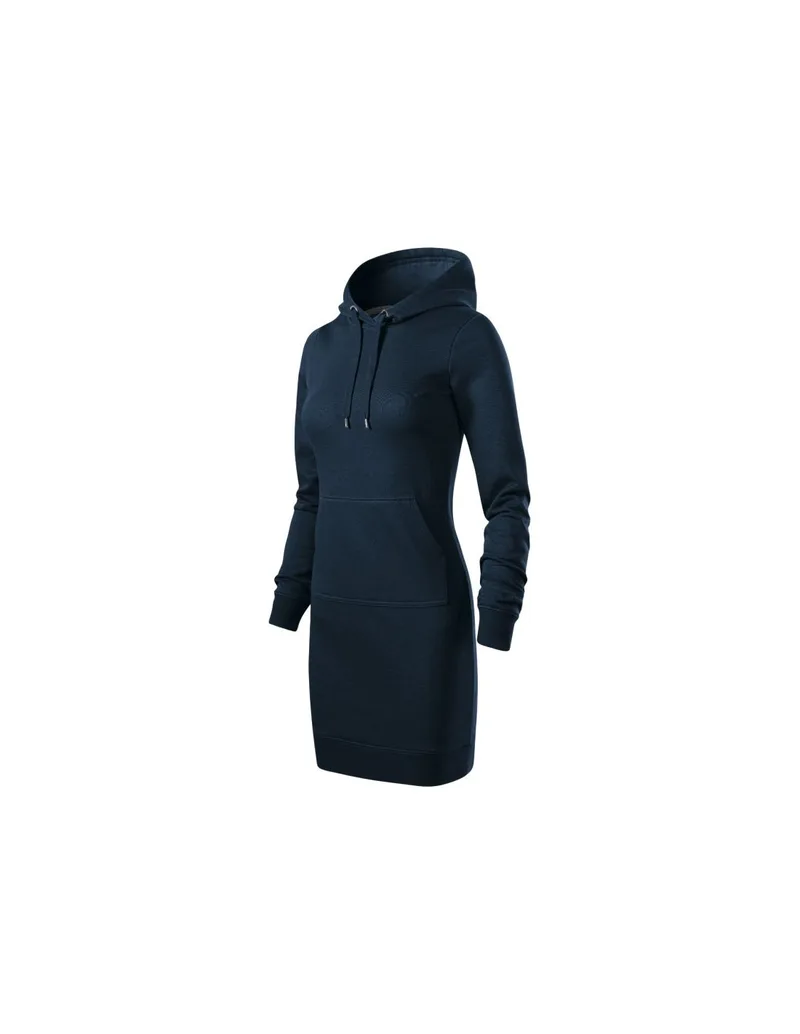 Malfini Mini Φόρεμα με Κουκούλα Navy Μπλε MLI-41902