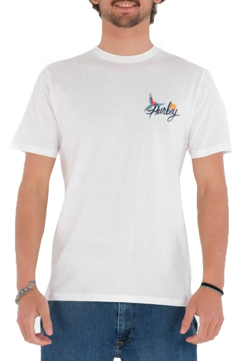 Μπλούζα Κοντομάνικη Hurley Edv Wash Parrot Bay MTS0029710-H100 Ανδρικό