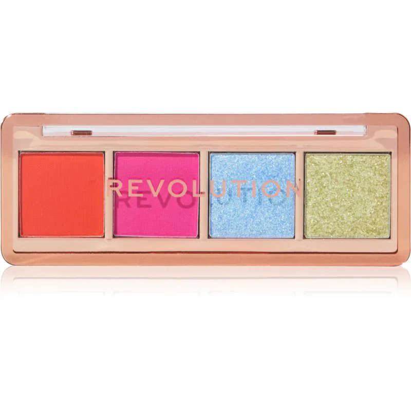 Revolution Icon Edit Παλέτα σκιών για τα μάτια απόχρωση The Vibrant Brights Palette 2.8 γρ