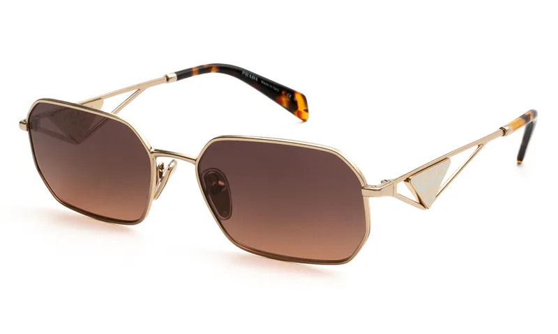 PRADA ΓΥΑΛΙΑ ΗΛΙΟΥ PRADA A51S ZVN50C 5817 A51S Χρυσό