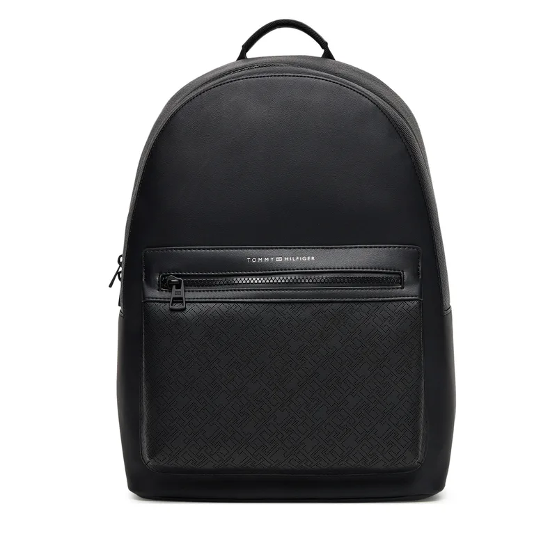Σακίδιο Tommy Hilfiger Th Monogram Backpack AM0AM13834 Μαύρο