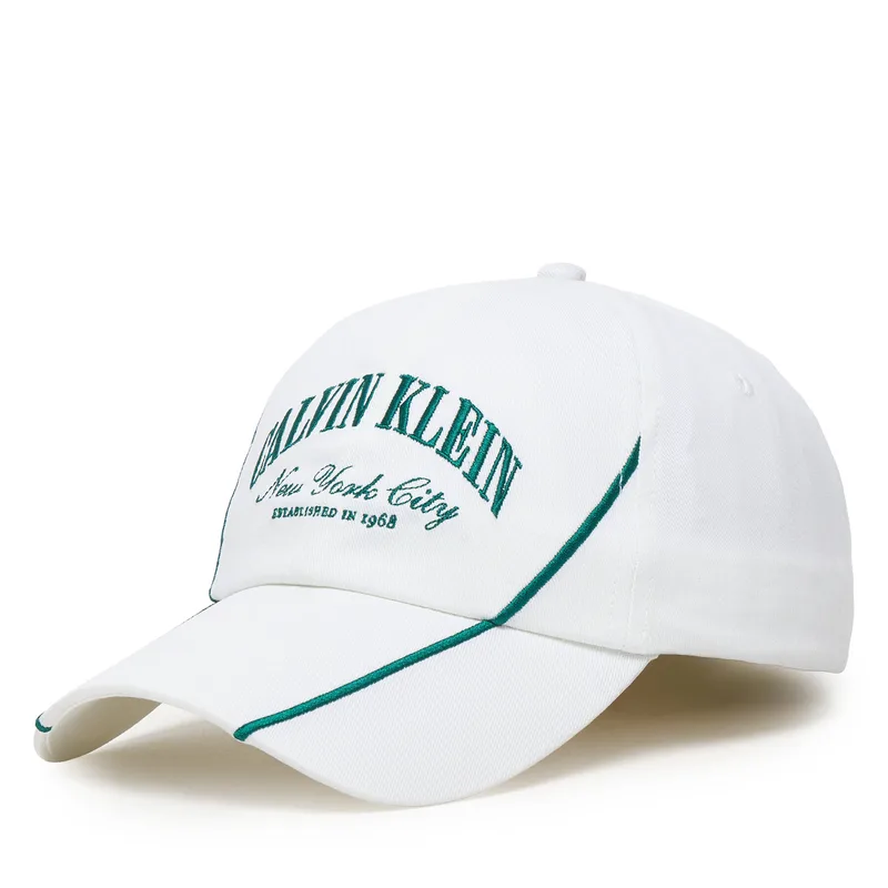 Καπέλο Jockey Calvin Klein LV04F5063G Λευκό
